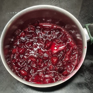 Entremet cerise