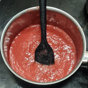 Entremet cerise