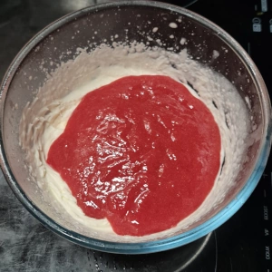 Entremet cerise