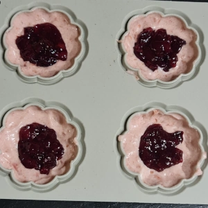 Entremet cerise