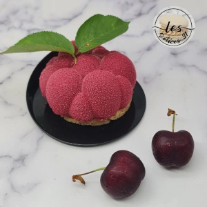 Entremet cerise