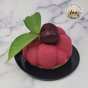 Entremet cerise