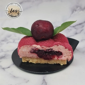 Entremet cerise