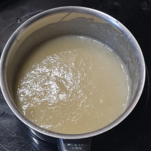 Entremet pêche