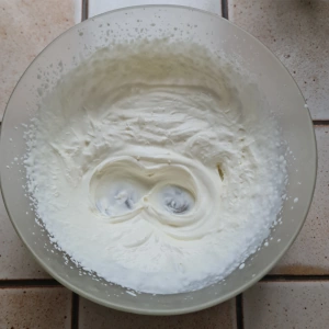 Entremet pêche