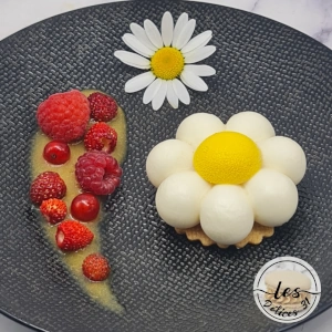 Entremet pêche