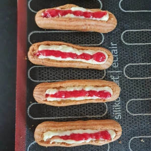 Eclair fraise menthe