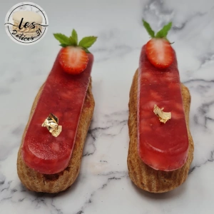 Eclair fraise menthe
