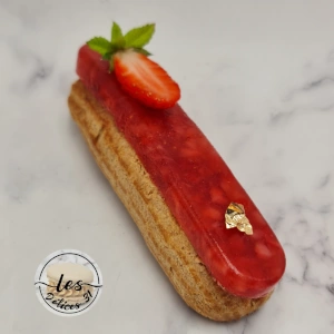 Eclair fraise menthe