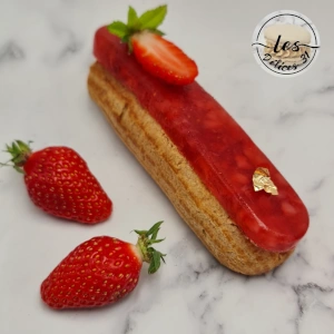 Eclair fraise menthe