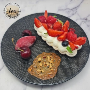 Pavlova fruits rouges