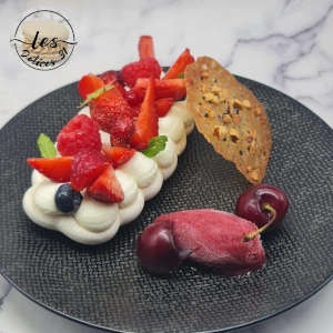 Pavlova fruits rouges