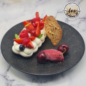 Pavlova fruits rouges