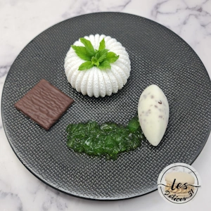 Entremet menthe chocolat