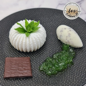 Entremet menthe chocolat