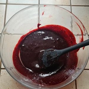 Entremet myrtilles