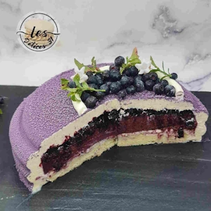 Entremet myrtilles