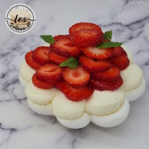 Pavlova fraise