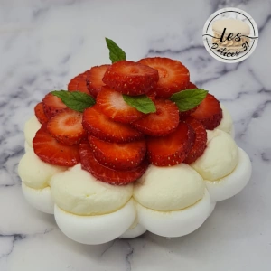 Pavlova fraise