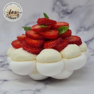 Pavlova fraise