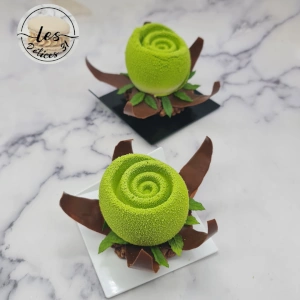 Entremet menthe chocolat