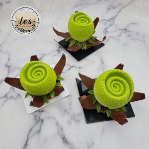 Entremet menthe chocolat