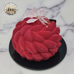 Entremet fraise spéculoos