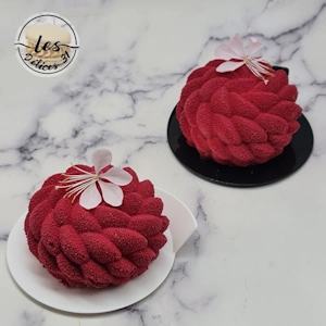 Entremet fraise spéculoos