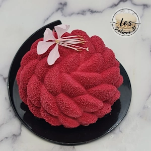 Entremet fraise spéculoos