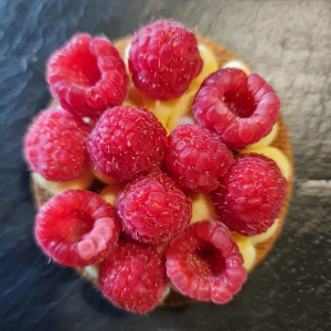 Tartelette framboise