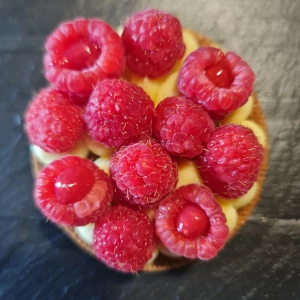 Tartelette framboise