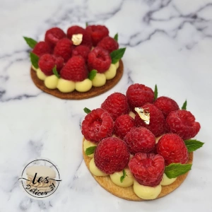 Tartelette framboise