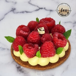 Tartelette framboise