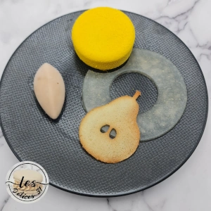 Entremet poire spéculoos