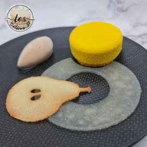 Entremet poire spéculoos