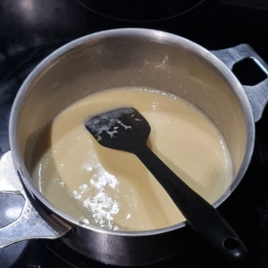 Entremet cacahuète