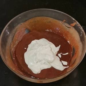 Entremet chocolat orange