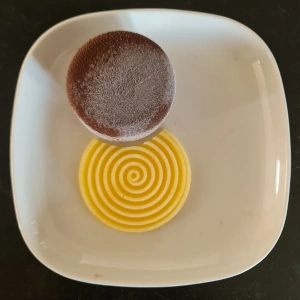 Entremet chocolat orange