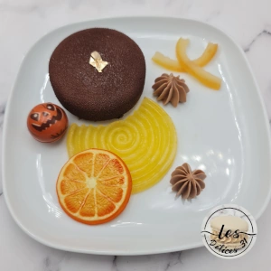 Entremet chocolat orange