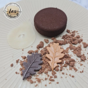 Entremet poire praliné