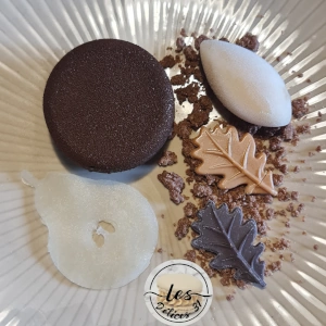 Entremet poire praliné