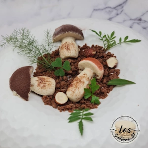 Champignon vanille noisette