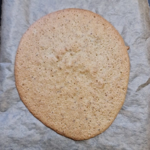 Entremet vanille praliné