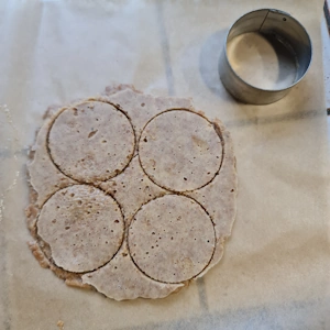 Entremet vanille praliné