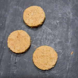 Entremet vanille praliné