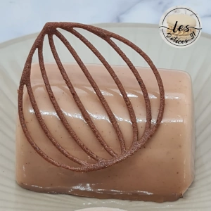 Buchette poire marron