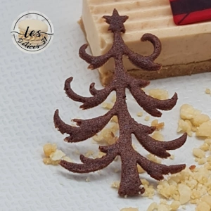 Entremet chocolat cacahuète