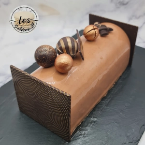 Bûche marron poire