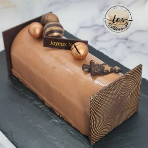 Bûche marron poire