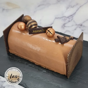 Bûche marron poire